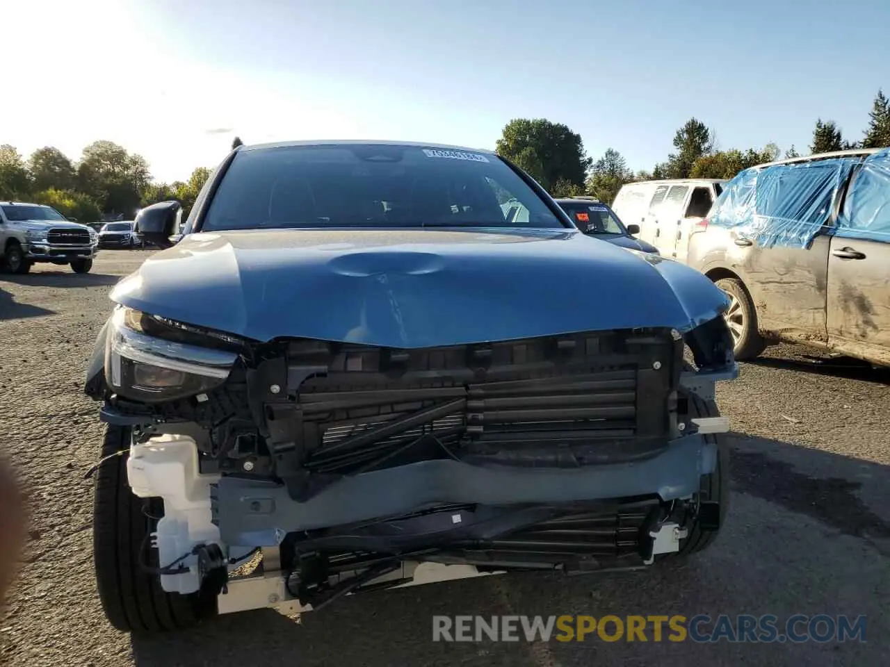 5 Photograph of a damaged car YV4ER3GMXR2106086 VOLVO C40 RECHAR 2024