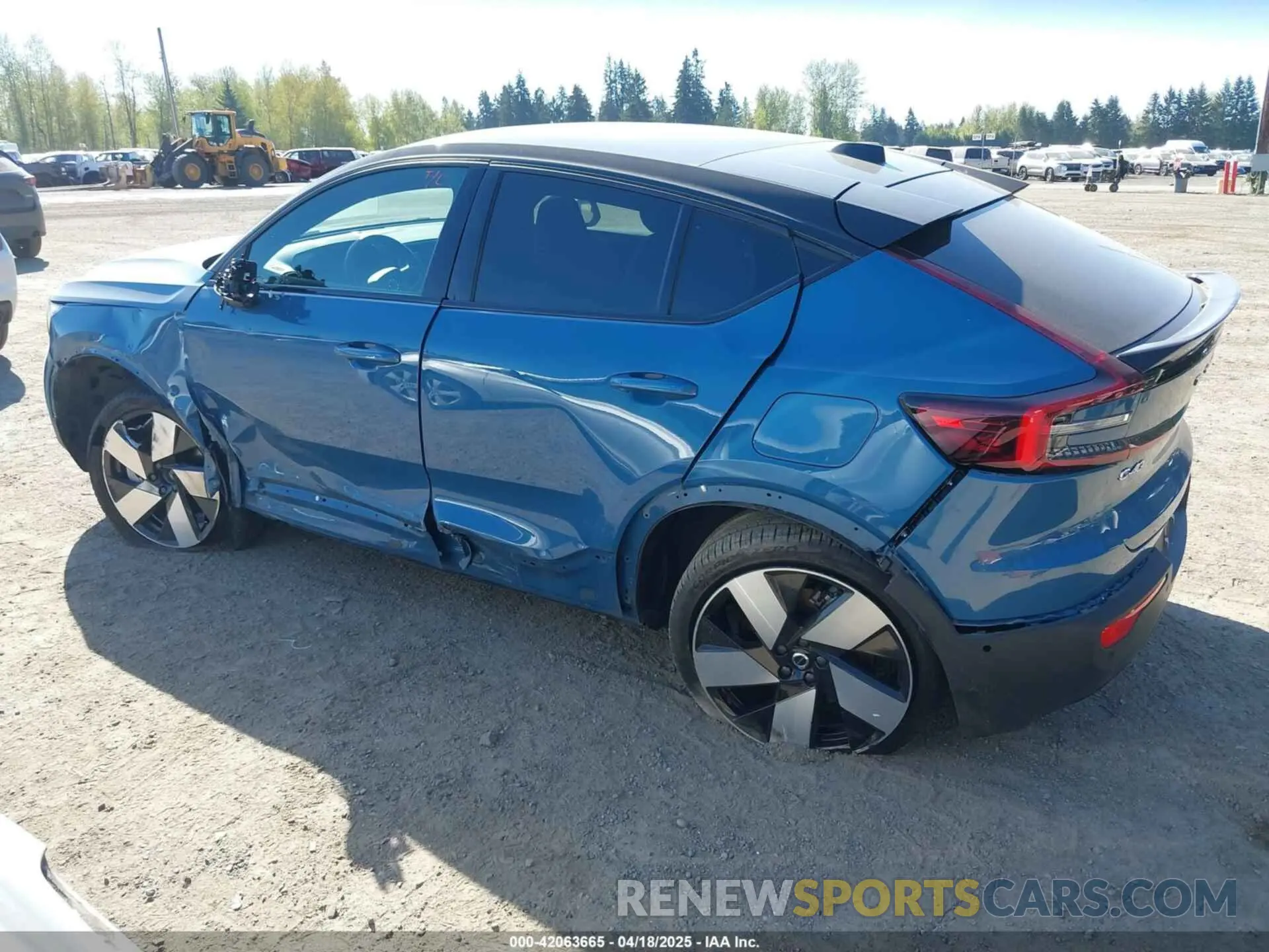15 Photograph of a damaged car YV4ED3GB4N2006444 VOLVO C40 RECHARGE PURE ELECTRIC 2022