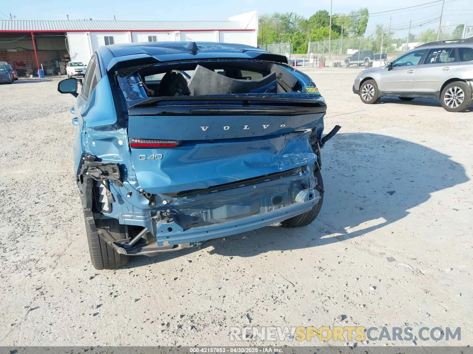 6 Photograph of a damaged car YV4ED3GB5N2007439 VOLVO C40 RECHARGE PURE ELECTRIC 2022