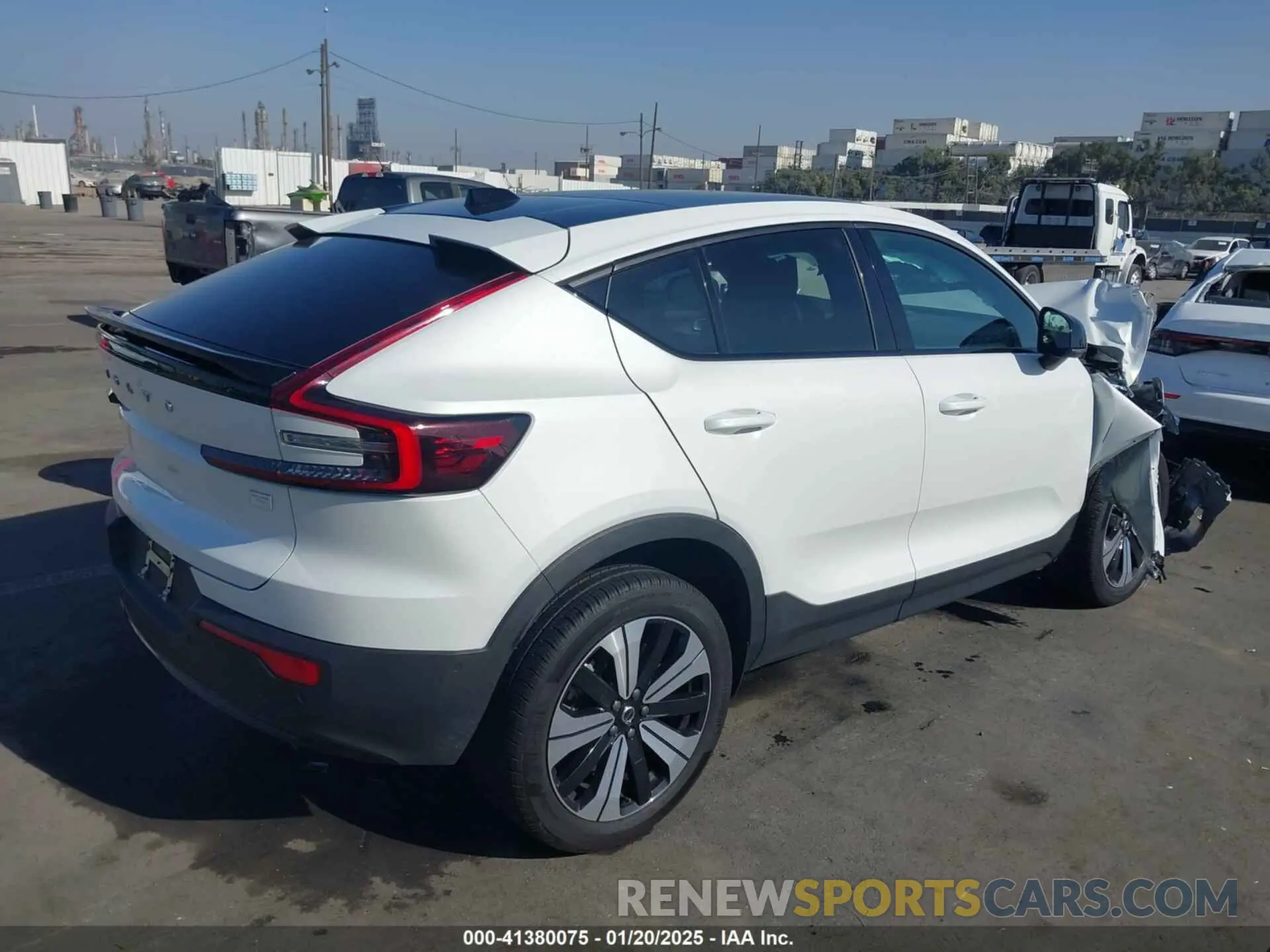 4 Photograph of a damaged car YV4ED3GL0P2065714 VOLVO C40 RECHARGE PURE ELECTRIC 2023