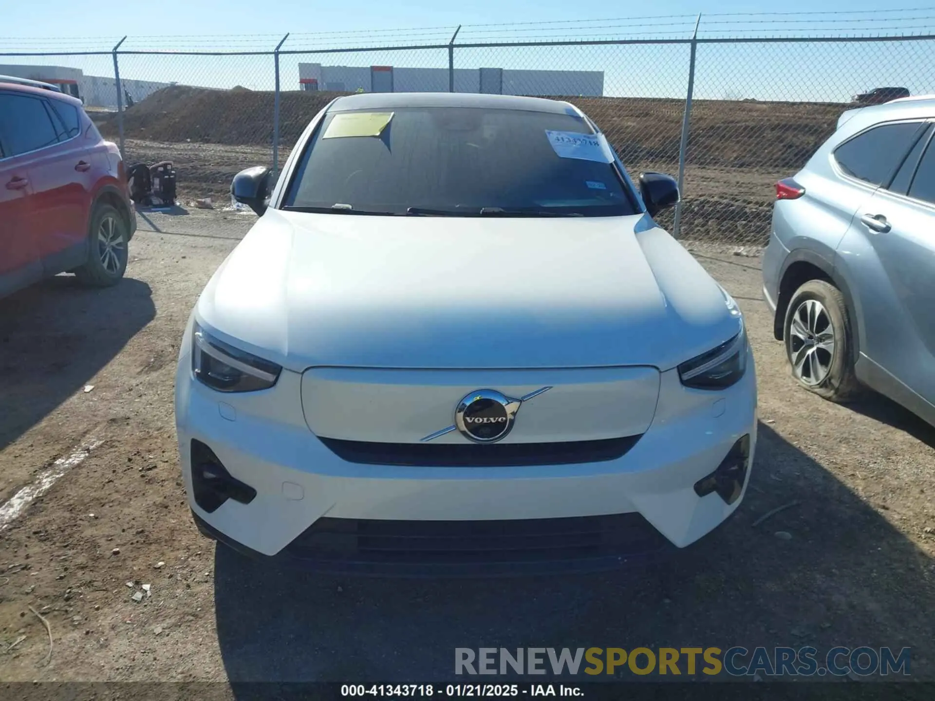 12 Photograph of a damaged car YV4ED3GM0P2047030 VOLVO C40 RECHARGE PURE ELECTRIC 2023