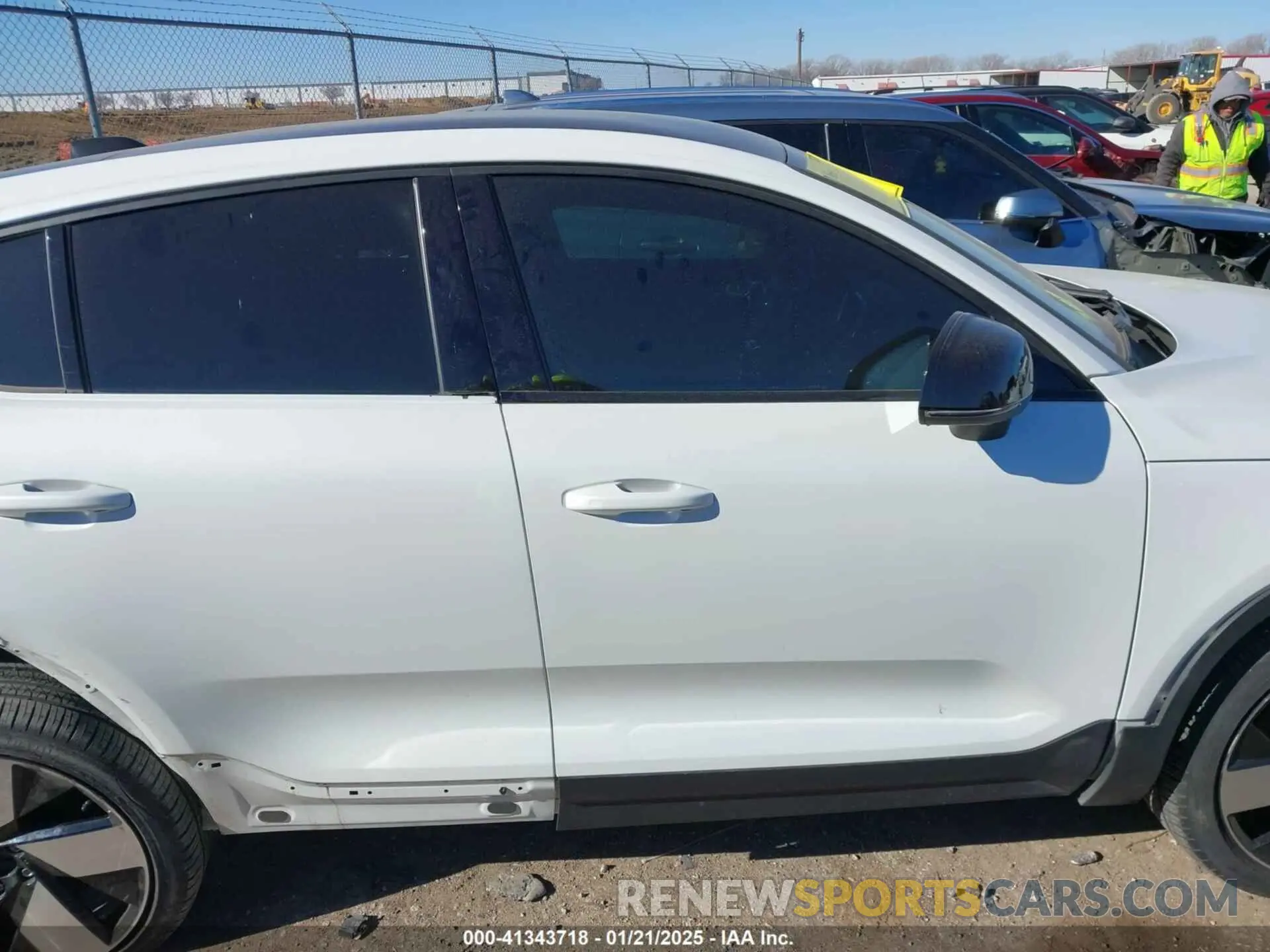 13 Photograph of a damaged car YV4ED3GM0P2047030 VOLVO C40 RECHARGE PURE ELECTRIC 2023