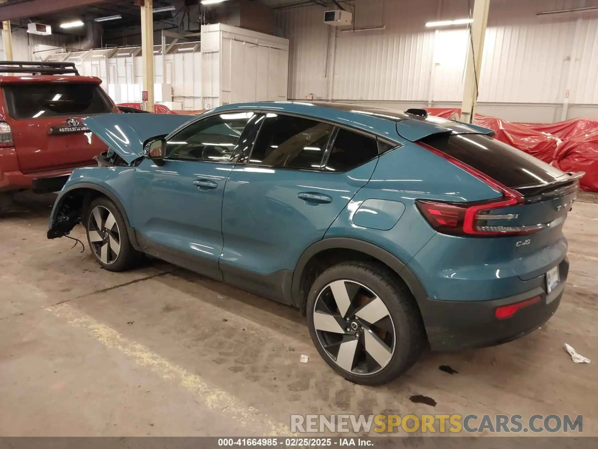 3 Photograph of a damaged car YV4ED3GM3P2066154 VOLVO C40 RECHARGE PURE ELECTRIC 2023
