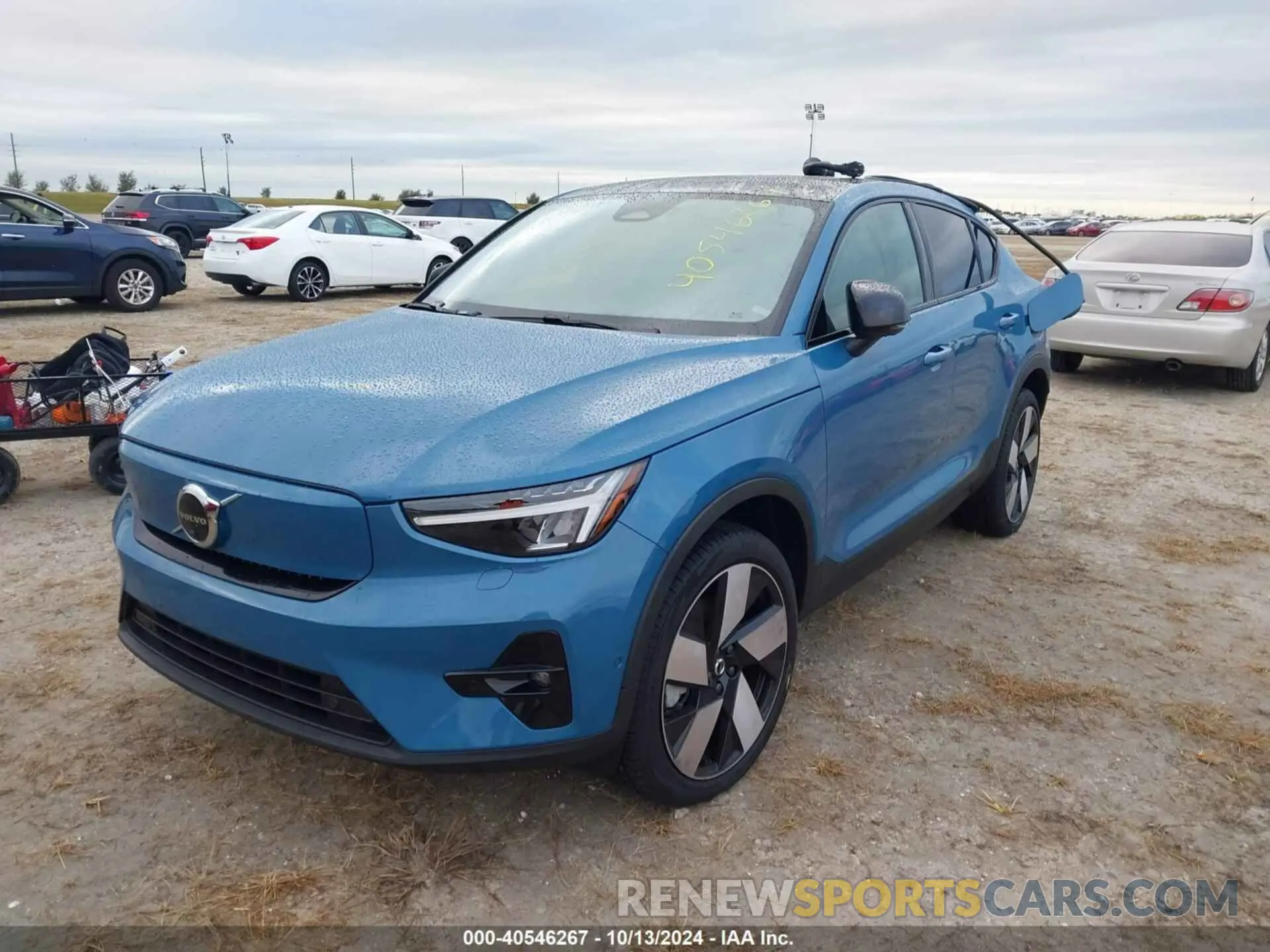 2 Photograph of a damaged car YV4ED3GM6P2027803 VOLVO C40 RECHARGE PURE ELECTRIC 2023