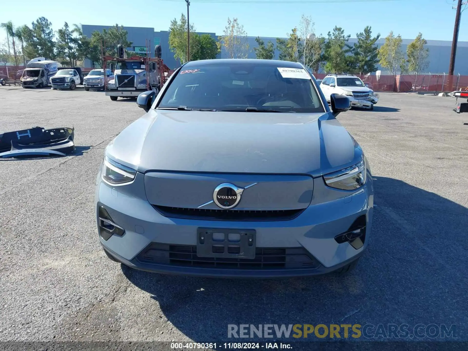 13 Photograph of a damaged car YV4ED3GM6P2027865 VOLVO C40 RECHARGE PURE ELECTRIC 2023