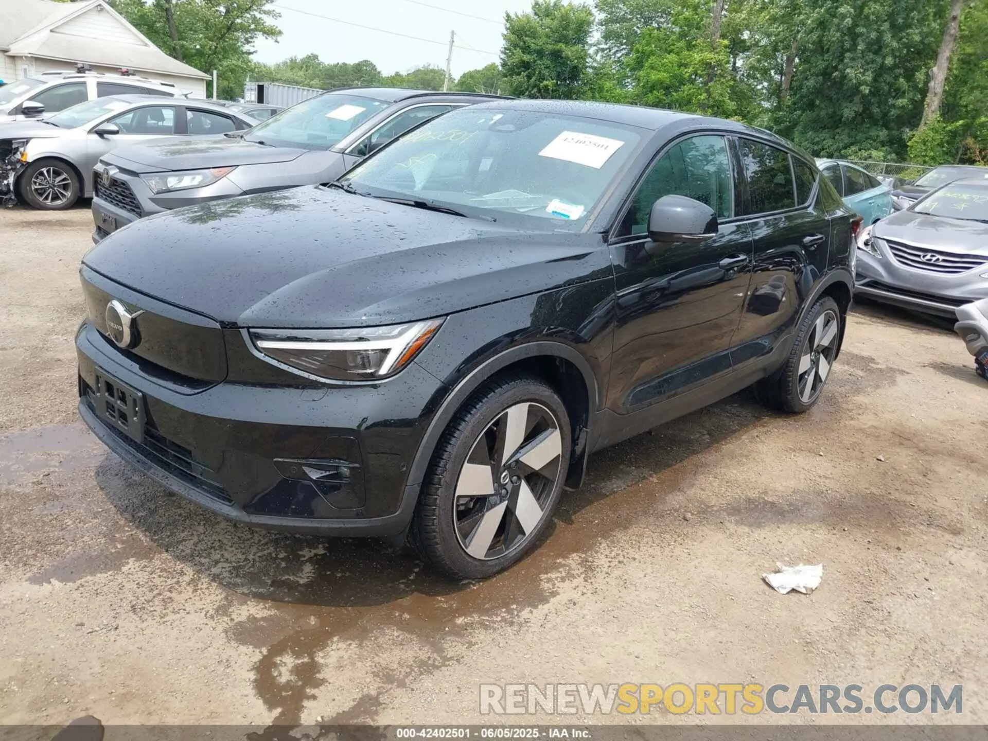 2 Photograph of a damaged car YV4ED3GM7P2048322 VOLVO C40 RECHARGE PURE ELECTRIC 2023