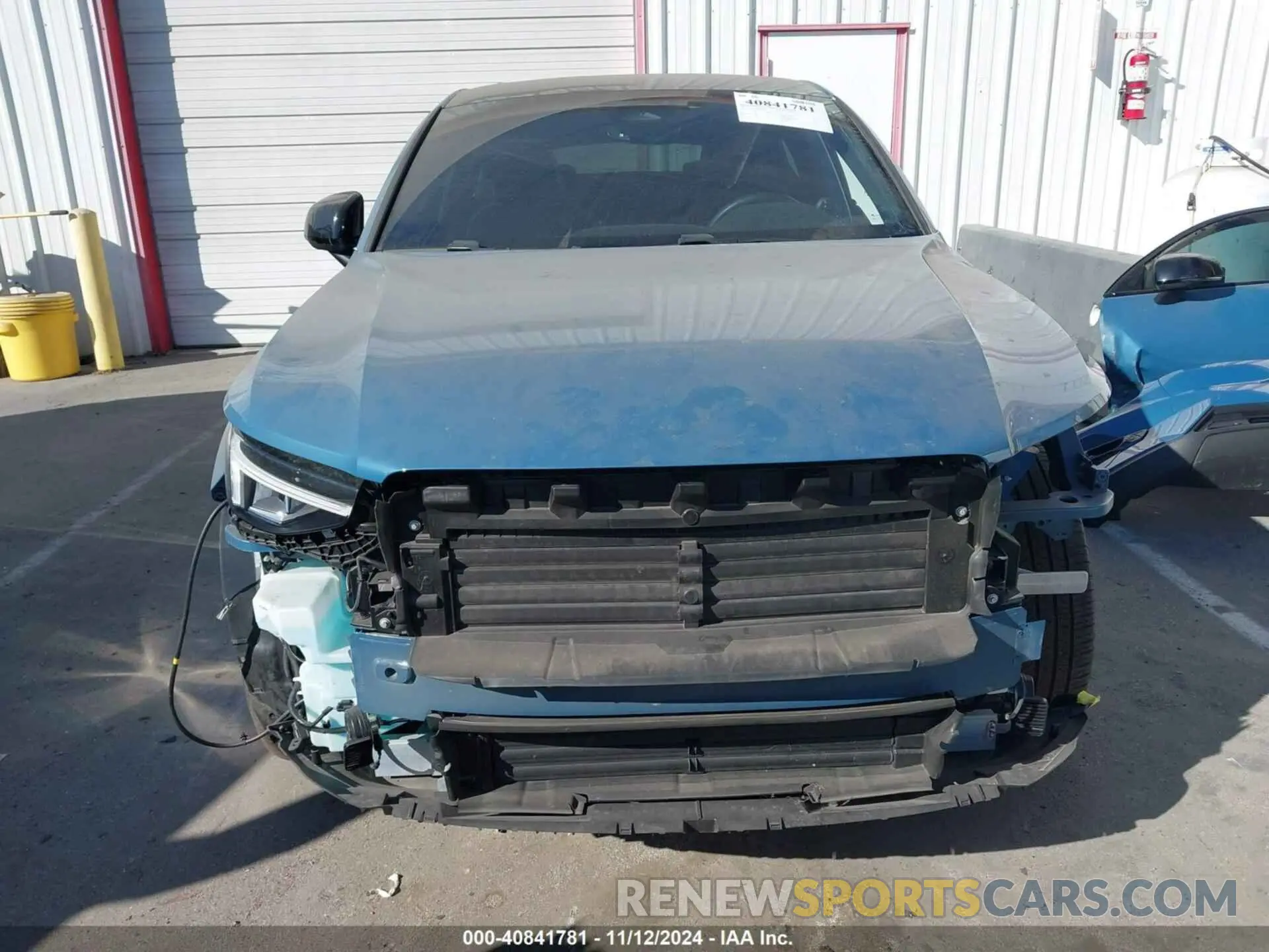 13 Photograph of a damaged car YV4ED3GM9P2028900 VOLVO C40 RECHARGE PURE ELECTRIC 2023
