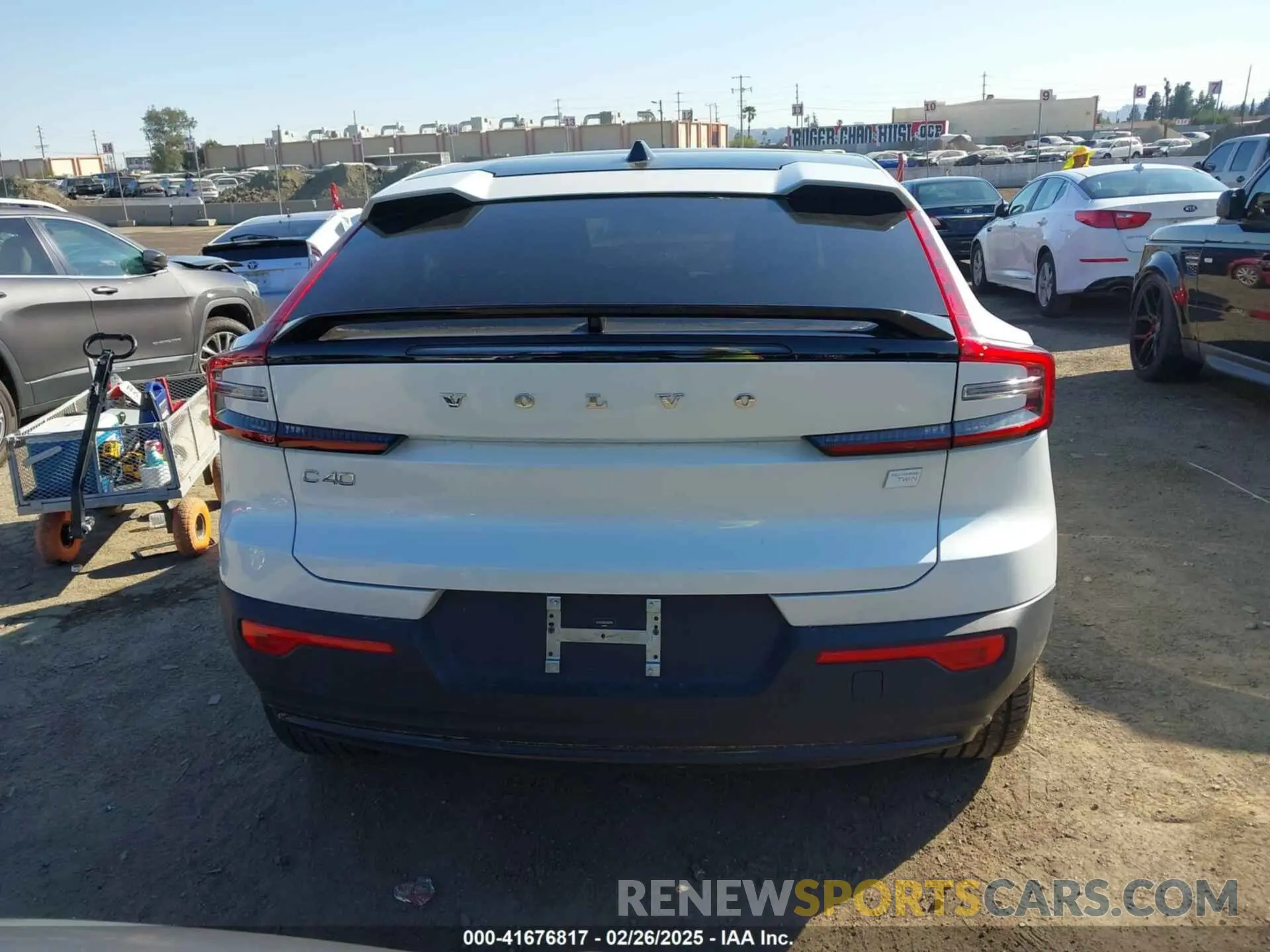 17 Photograph of a damaged car YV4ED3GM9P2031408 VOLVO C40 RECHARGE PURE ELECTRIC 2023