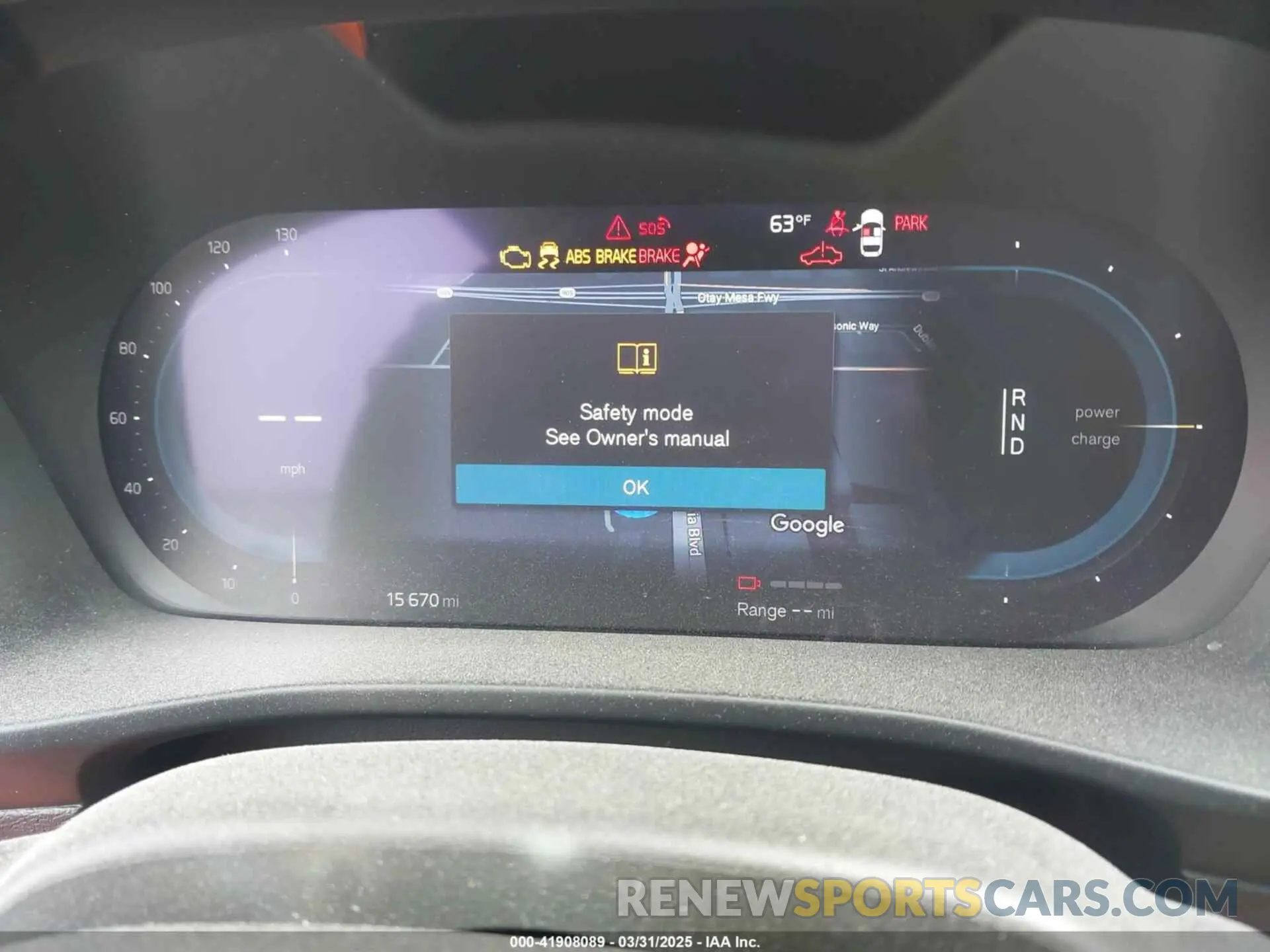 7 Photograph of a damaged car YV4ER3GK0R2107021 VOLVO C40 RECHARGE PURE ELECTRIC 2024