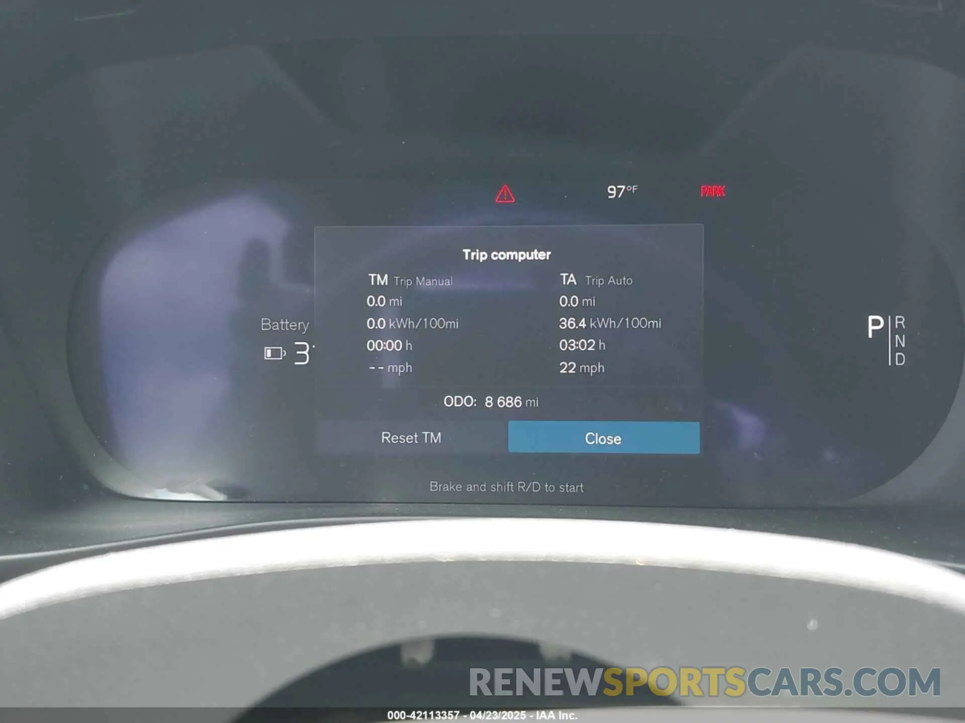 7 Photograph of a damaged car YV4ER3GL0R2104189 VOLVO C40 RECHARGE PURE ELECTRIC 2024