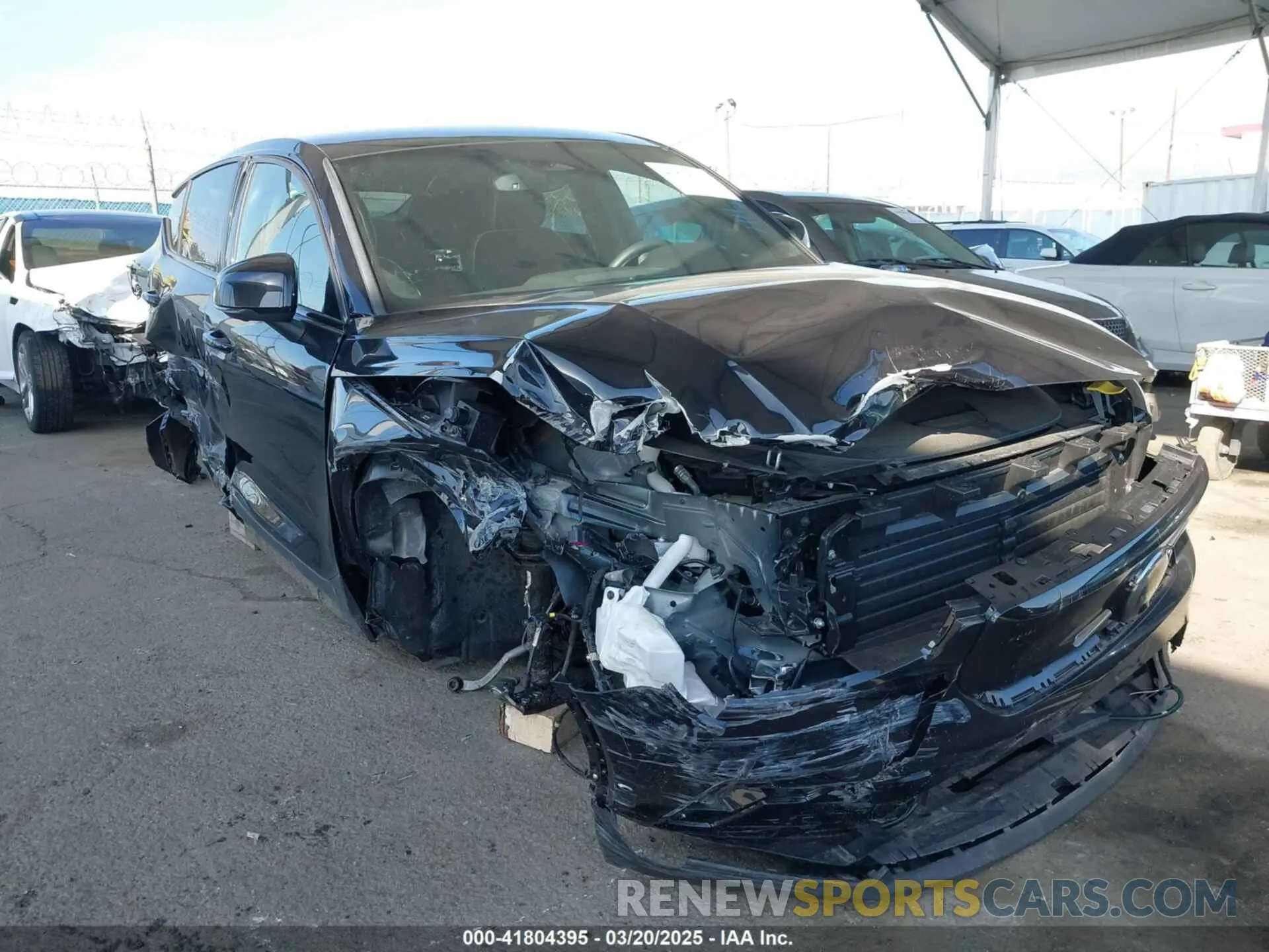1 Photograph of a damaged car YV4ER3GL9R2101789 VOLVO C40 RECHARGE PURE ELECTRIC 2024