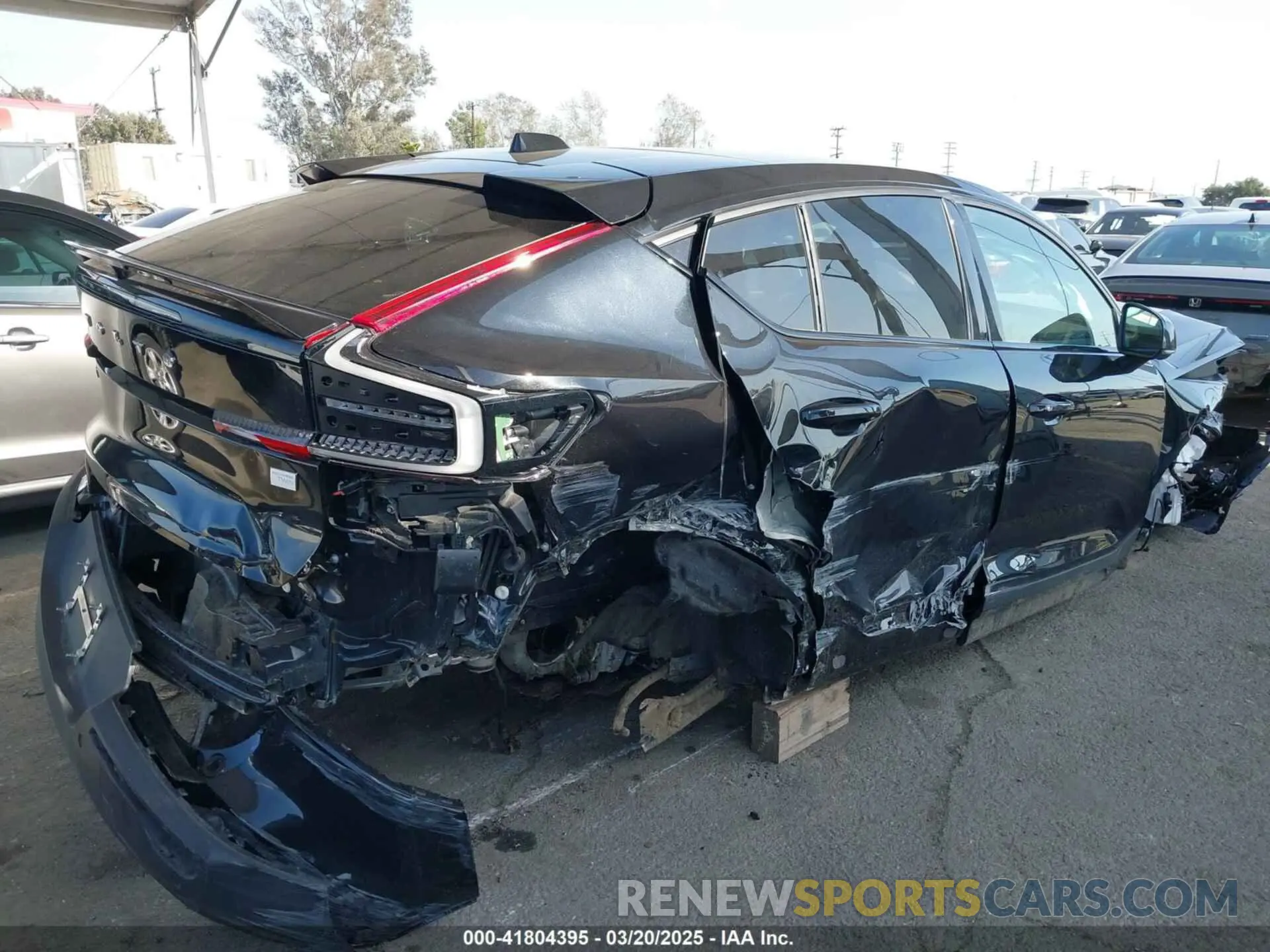 4 Photograph of a damaged car YV4ER3GL9R2101789 VOLVO C40 RECHARGE PURE ELECTRIC 2024
