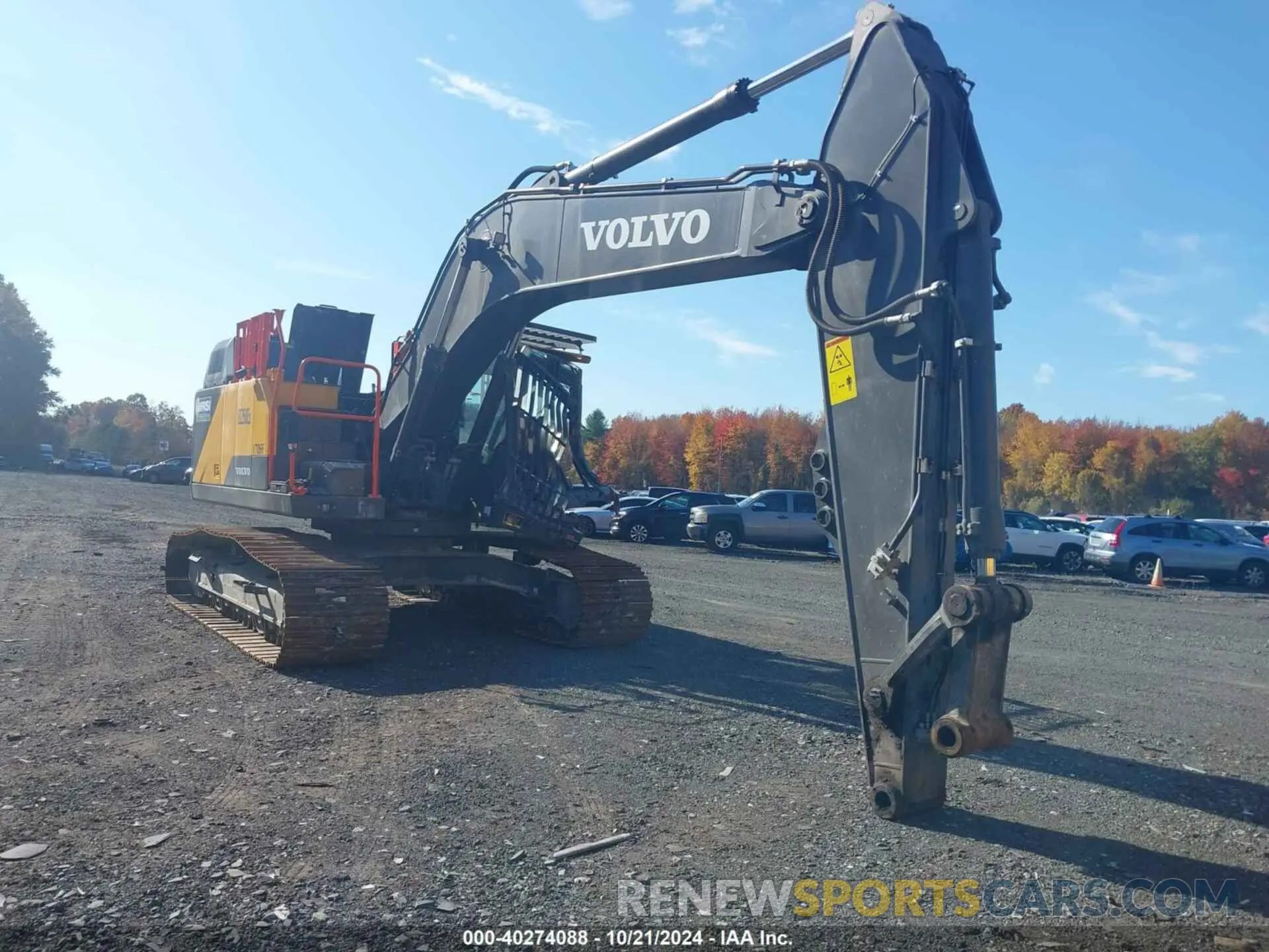 1 Photograph of a damaged car VCEC250EK00317066 VOLVO EC250E EXCAVATOR 2023