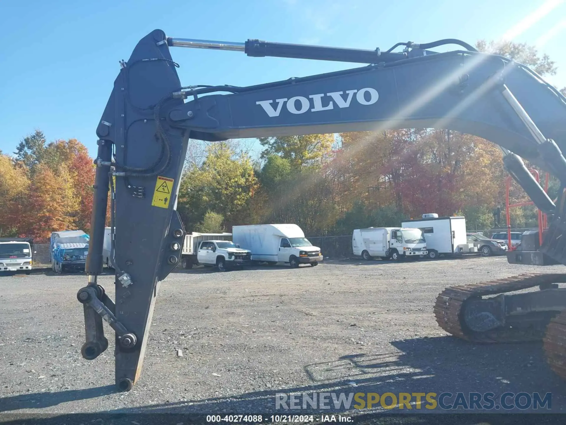18 Photograph of a damaged car VCEC250EK00317066 VOLVO EC250E EXCAVATOR 2023