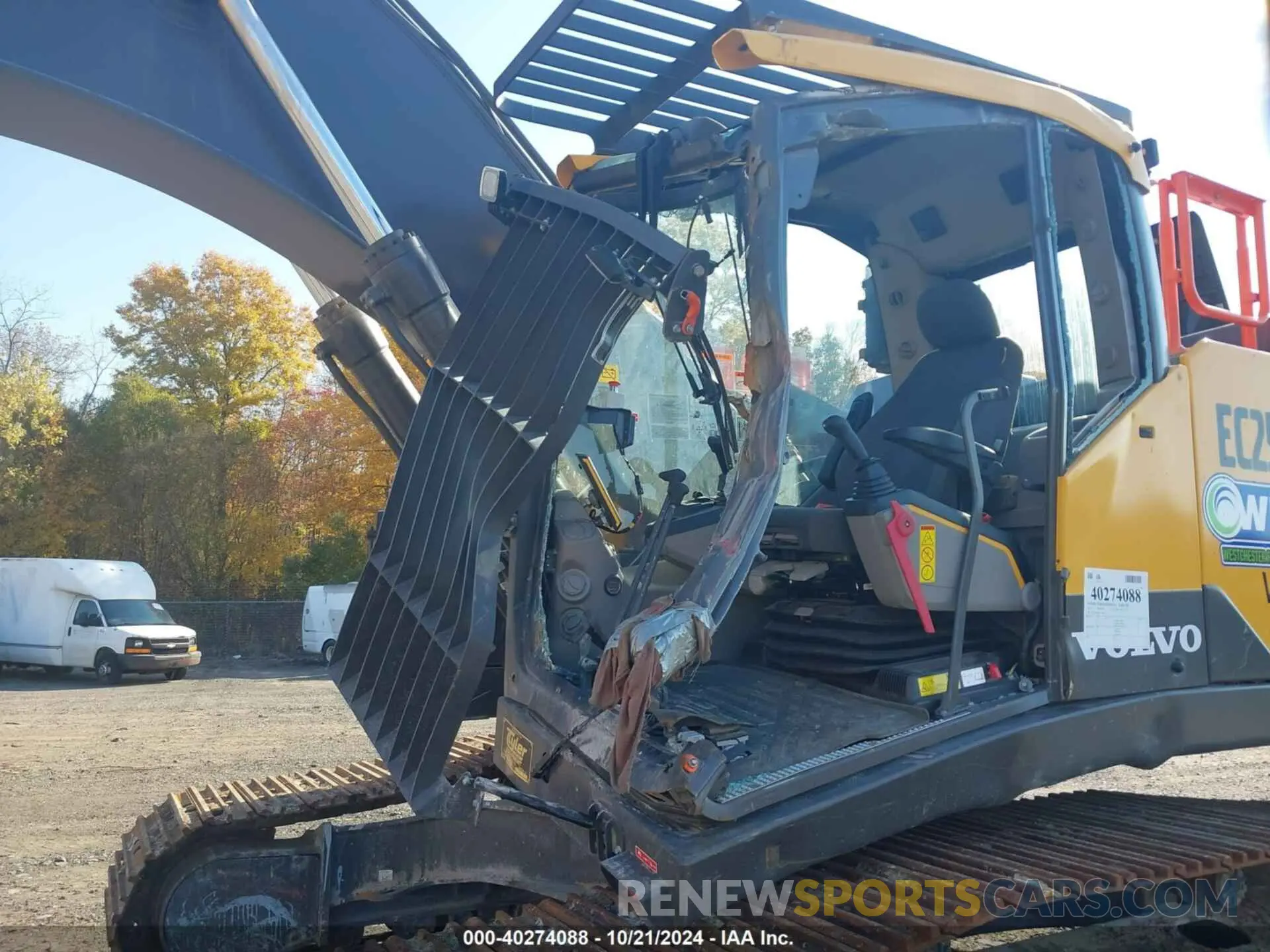 6 Photograph of a damaged car VCEC250EK00317066 VOLVO EC250E EXCAVATOR 2023