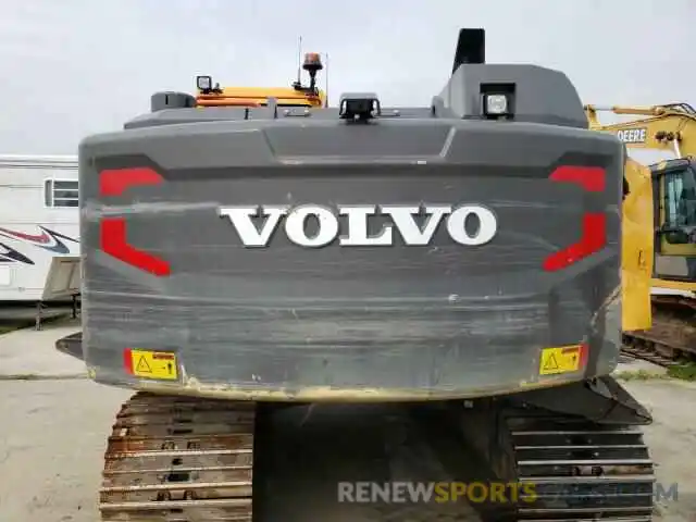 6 Photograph of a damaged car V0LV0B1LL0FSALE00 VOLVO EXCAVATOR 2020