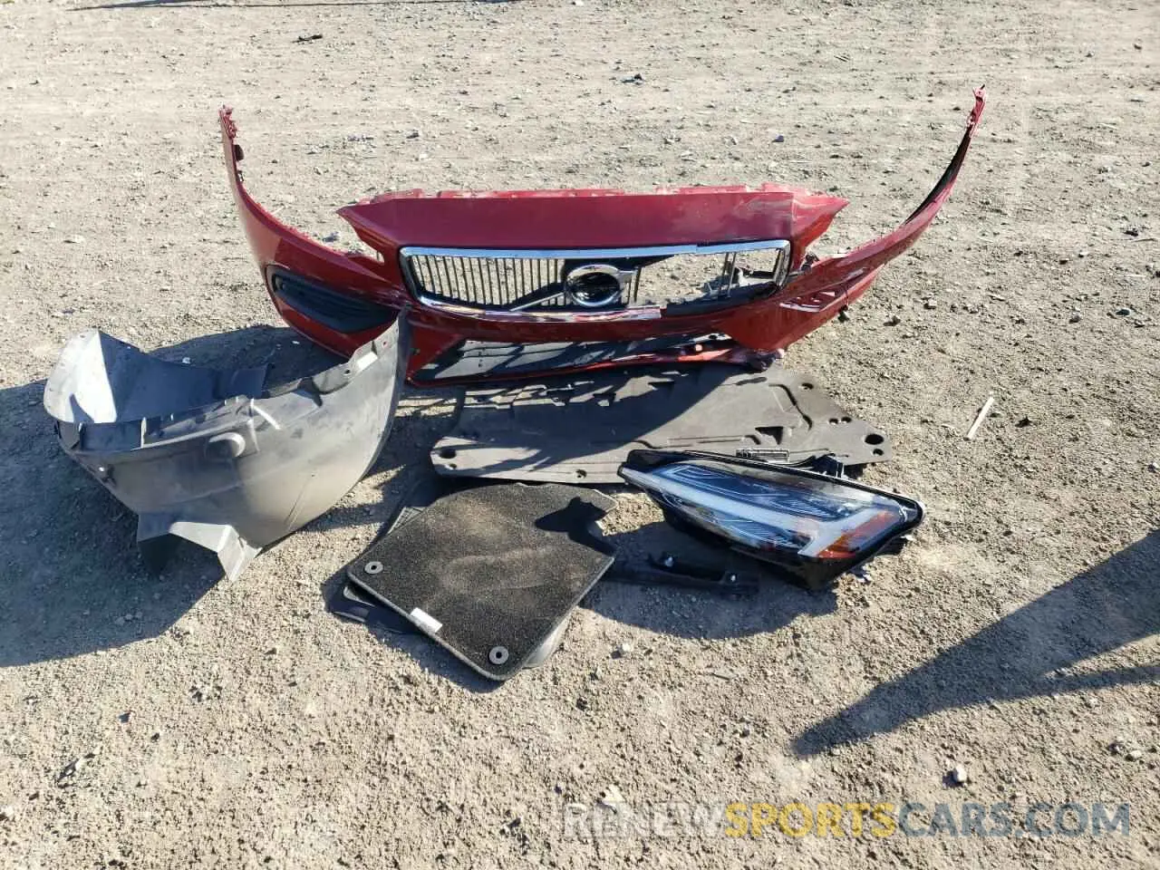 12 Photograph of a damaged car 7JR102FK2KG003857 VOLVO S60 2019