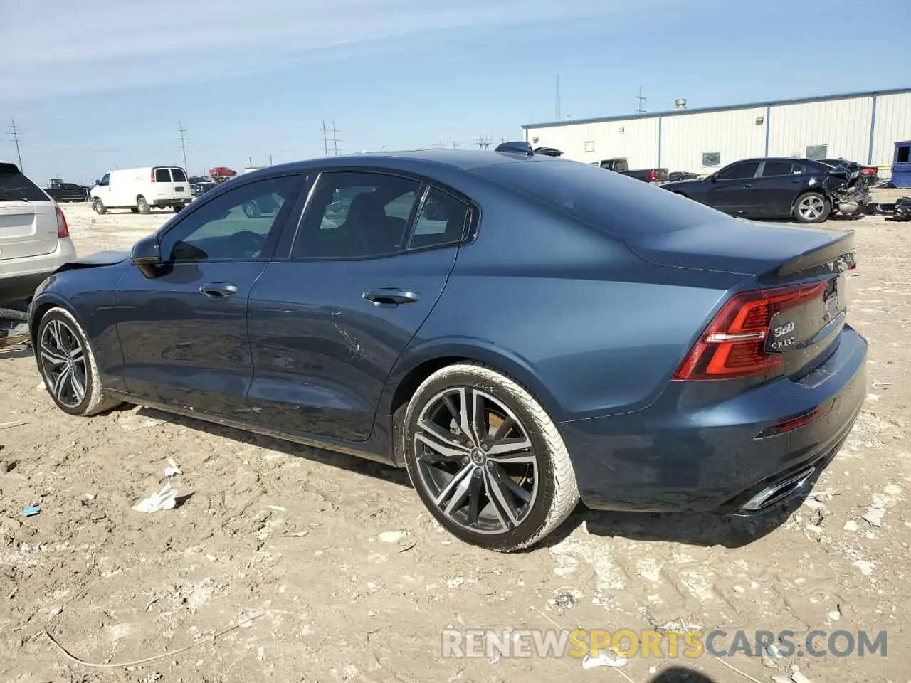 2 Photograph of a damaged car 7JR102FM7KG016945 VOLVO S60 2019