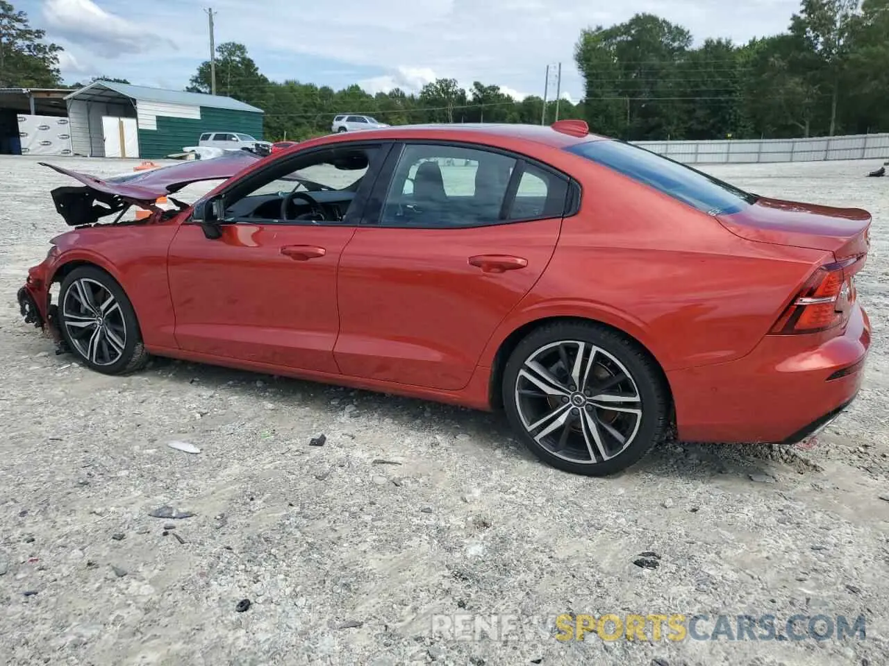 2 Photograph of a damaged car 7JR102FM9KG000519 VOLVO S60 2019