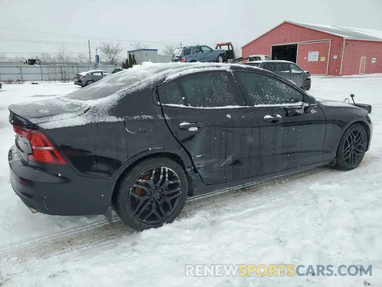 3 Photograph of a damaged car 7JRA22TK3KG001517 VOLVO S60 2019