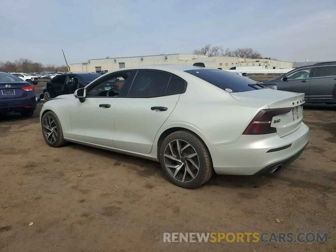 2 Photograph of a damaged car 7JRA22TK6KG003407 VOLVO S60 2019