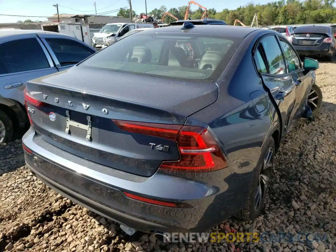 4 Photograph of a damaged car 7JRA22TK7KG017591 VOLVO S60 2019