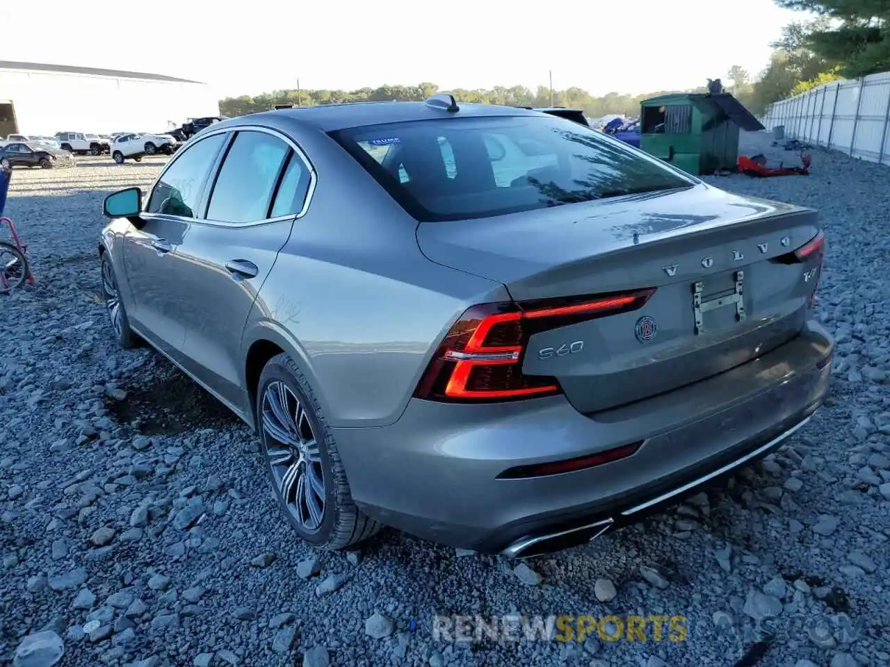 3 Photograph of a damaged car 7JRA22TL3KG013496 VOLVO S60 2019