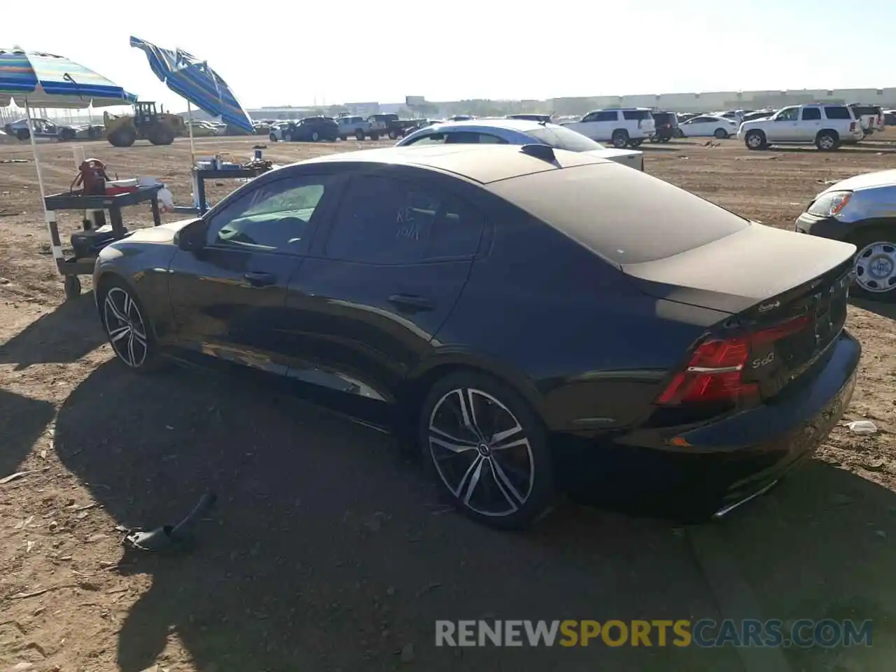 3 Photograph of a damaged car 7JRA22TM5KG001990 VOLVO S60 2019