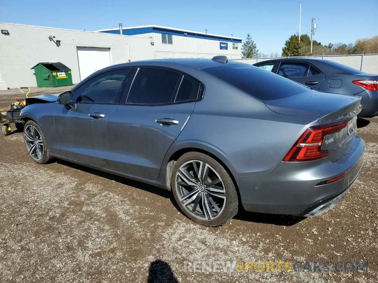 2 Photograph of a damaged car 7JRA22TM6KG017468 VOLVO S60 2019