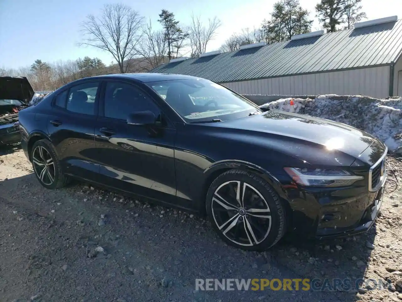 4 Photograph of a damaged car 7JRA22TM9KG013415 VOLVO S60 2019