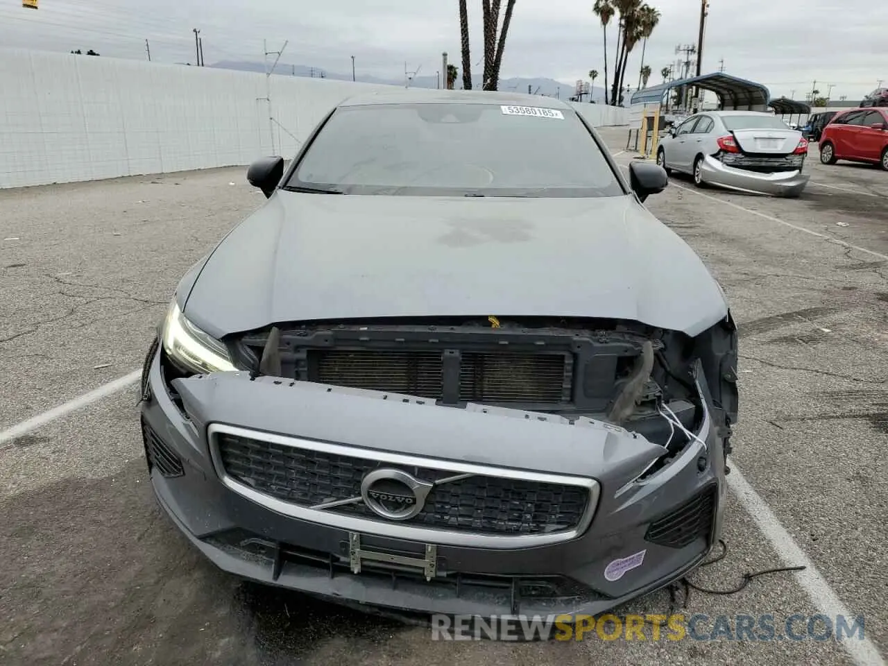 5 Photograph of a damaged car 7JRBR0FM3KG012437 VOLVO S60 2019