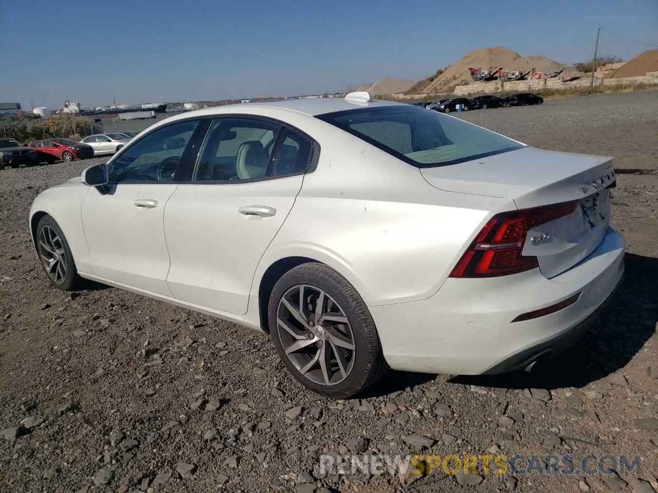 2 Photograph of a damaged car 7JR102FK0LG043291 VOLVO S60 2020