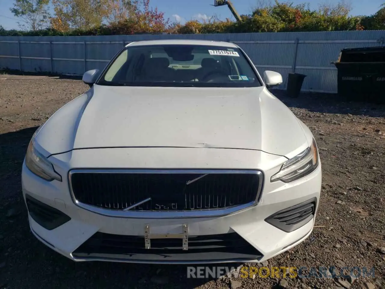 5 Photograph of a damaged car 7JR102FK0LG043291 VOLVO S60 2020