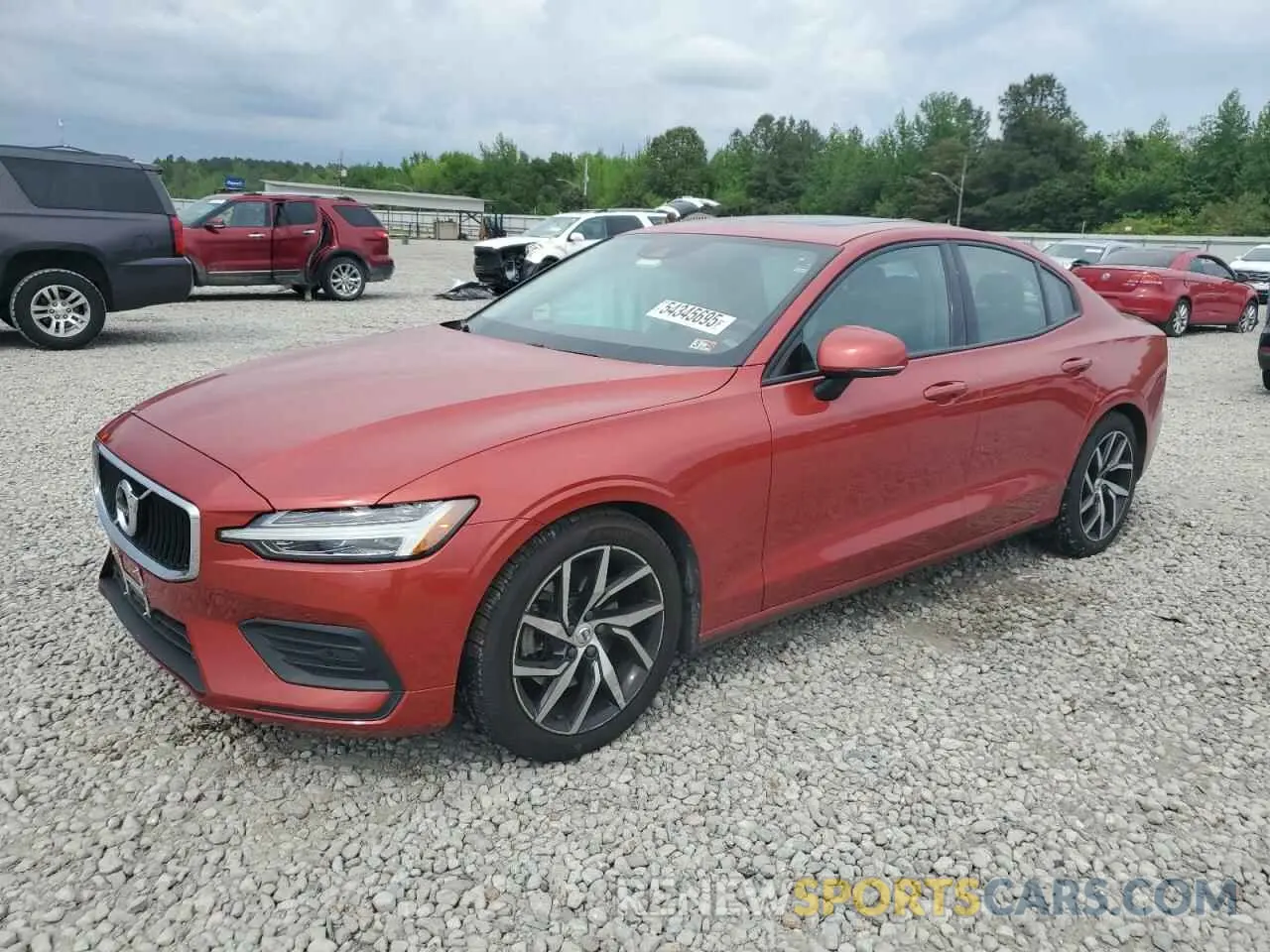 1 Photograph of a damaged car 7JR102FK0LG048619 VOLVO S60 2020