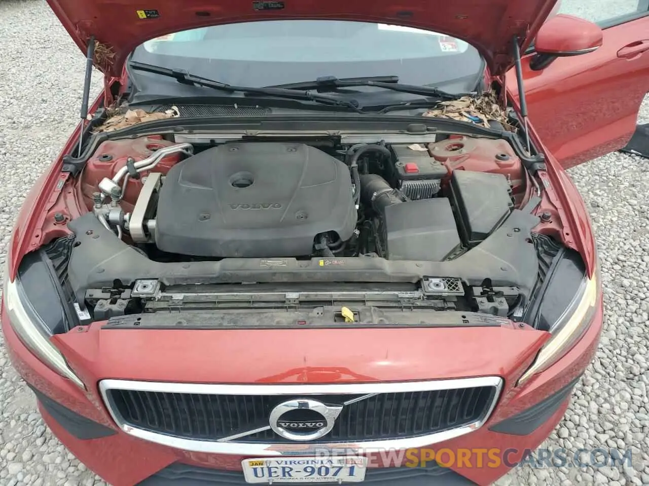 11 Photograph of a damaged car 7JR102FK0LG048619 VOLVO S60 2020