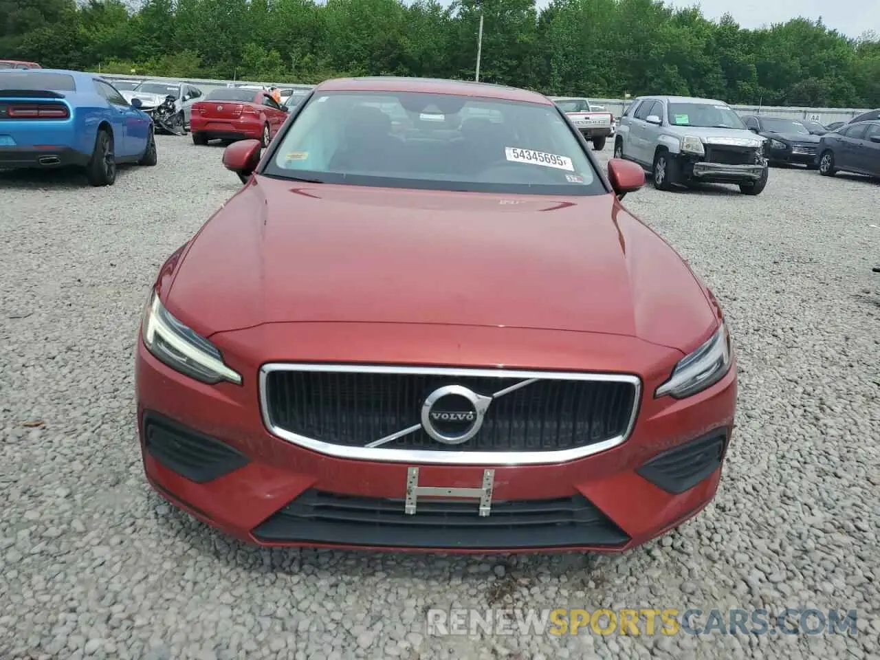 5 Photograph of a damaged car 7JR102FK0LG048619 VOLVO S60 2020