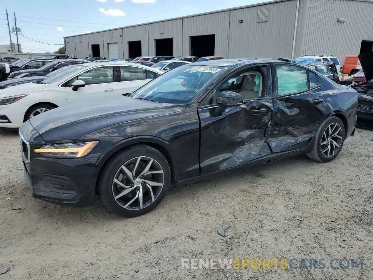 1 Photograph of a damaged car 7JR102FK0LG049379 VOLVO S60 2020