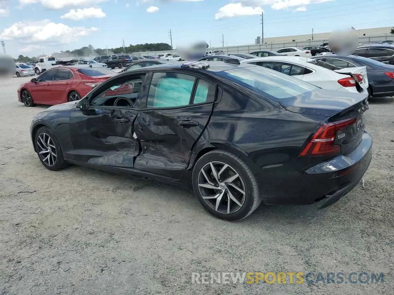 2 Photograph of a damaged car 7JR102FK0LG049379 VOLVO S60 2020