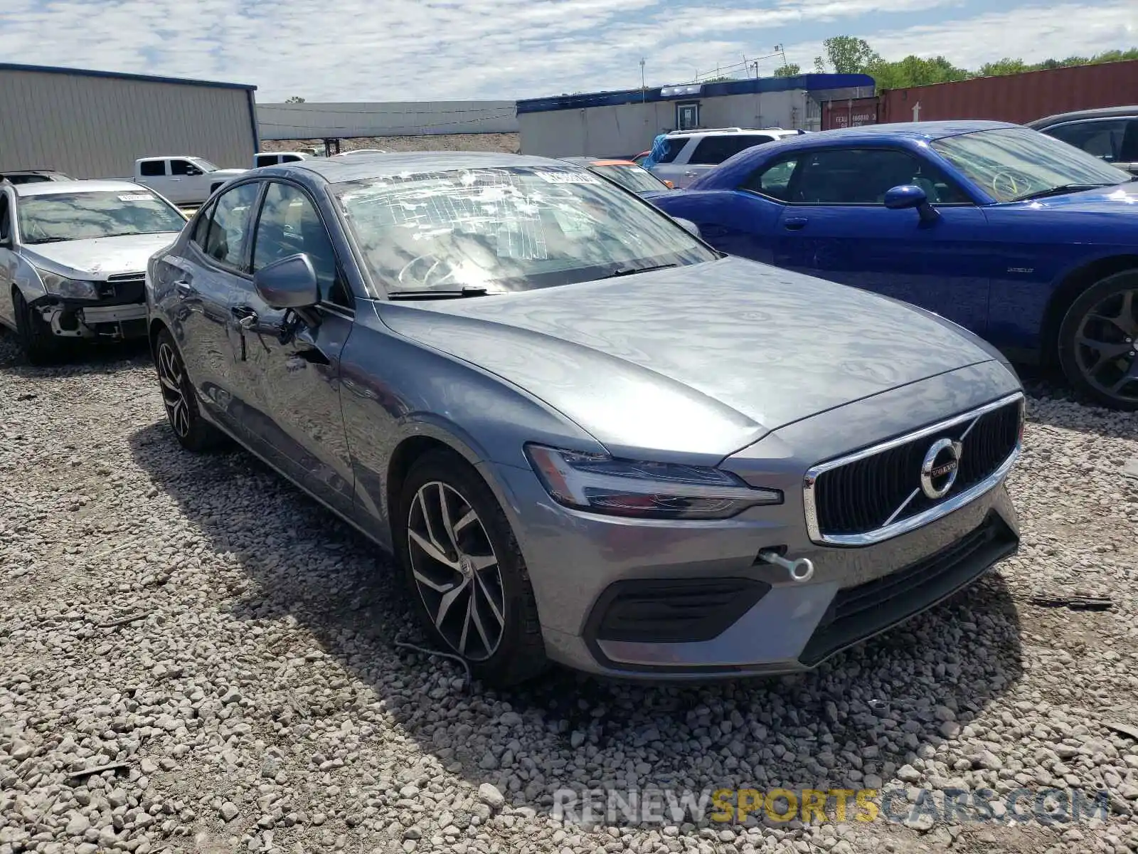 1 Photograph of a damaged car 7JR102FK1LG051240 VOLVO S60 2020