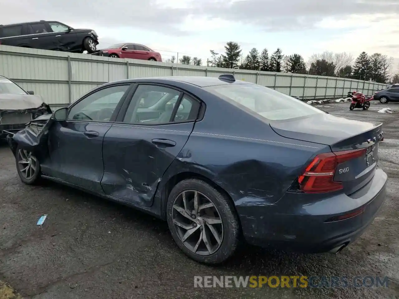 2 Photograph of a damaged car 7JR102FK4LG045299 VOLVO S60 2020