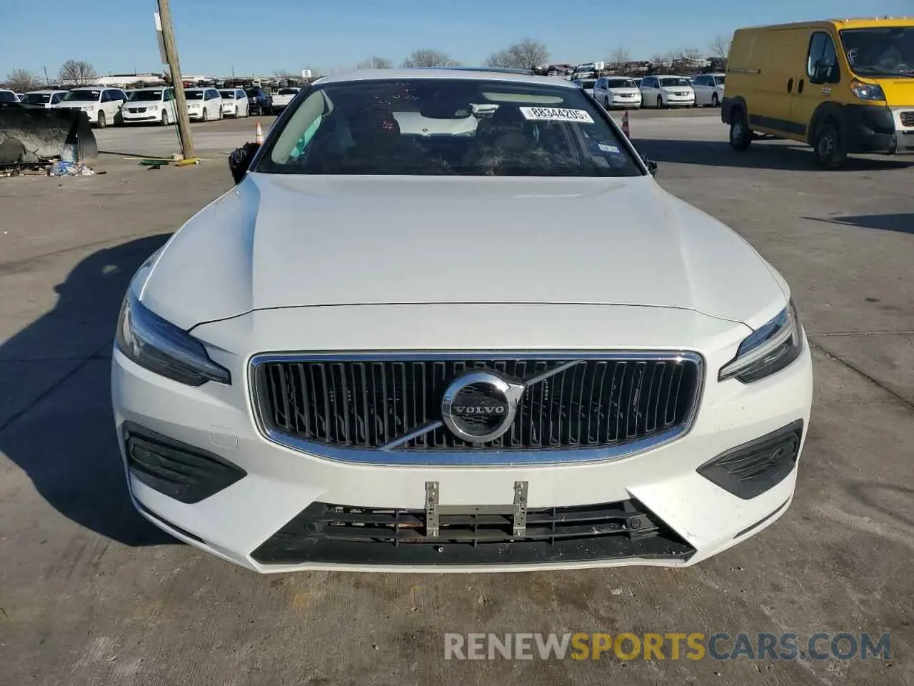 5 Photograph of a damaged car 7JR102FK4LG060238 VOLVO S60 2020