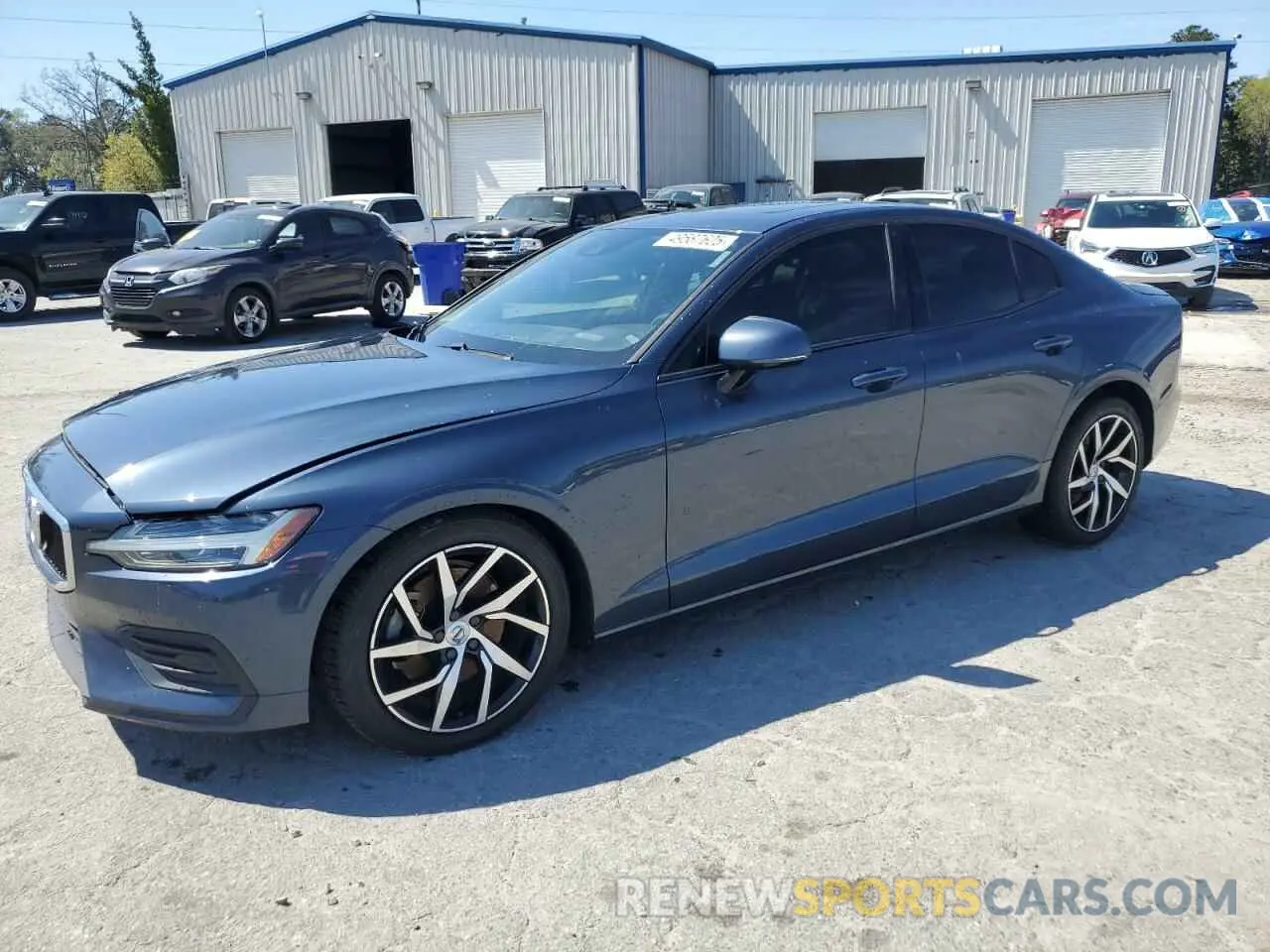 1 Photograph of a damaged car 7JR102FK5LG049748 VOLVO S60 2020
