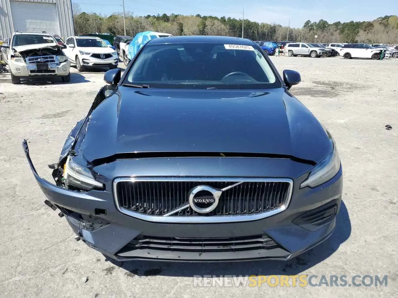 5 Photograph of a damaged car 7JR102FK5LG049748 VOLVO S60 2020