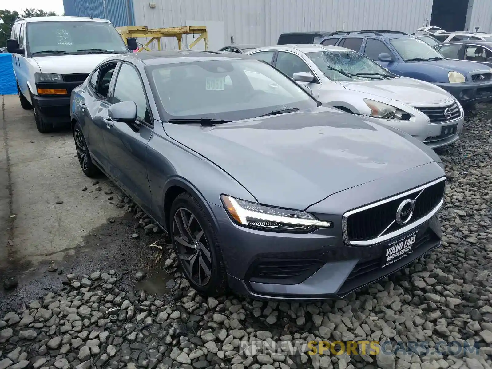 1 Photograph of a damaged car 7JR102FK6LG039777 VOLVO S60 2020