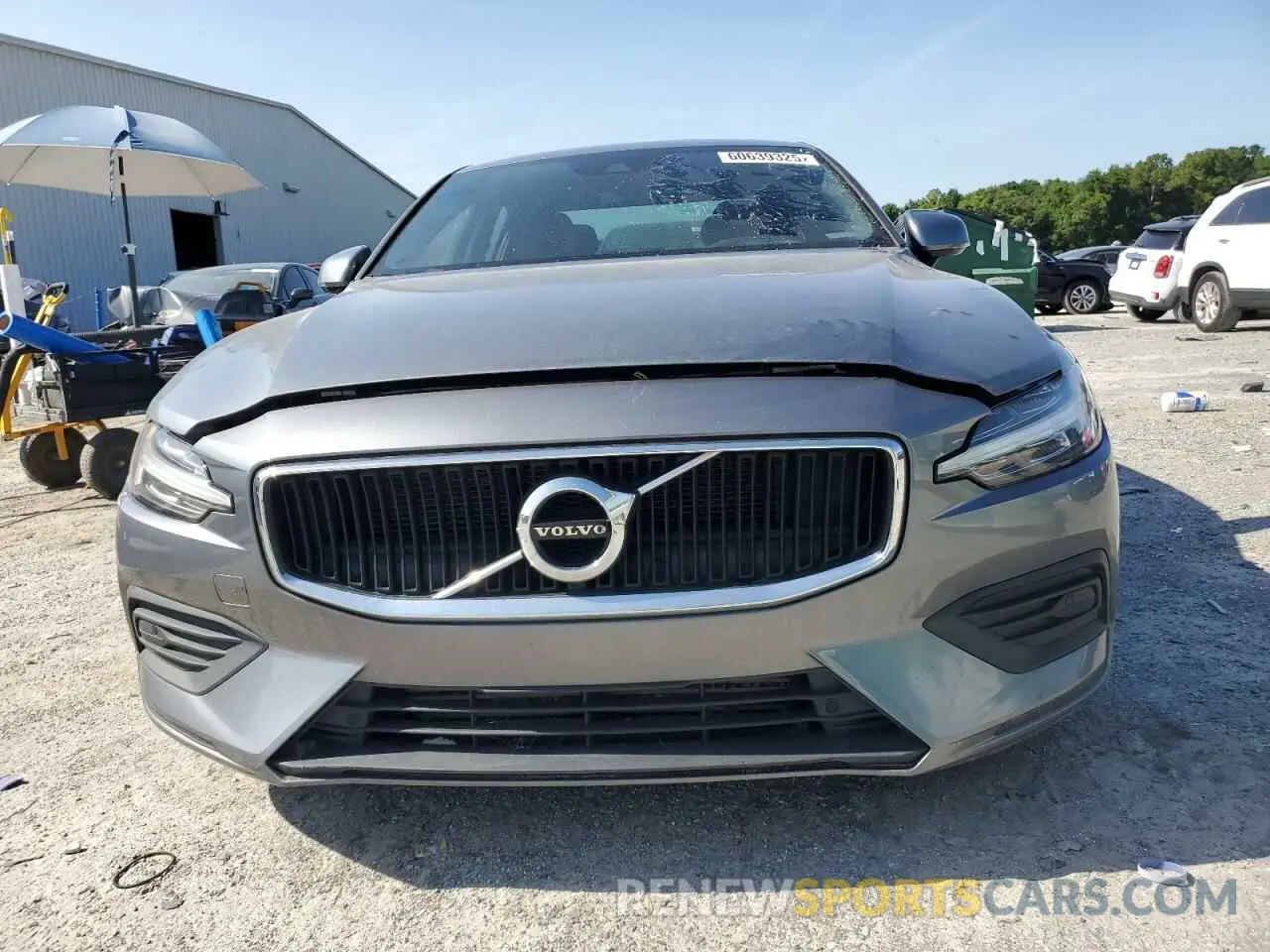 5 Photograph of a damaged car 7JR102FK6LG047944 VOLVO S60 2020