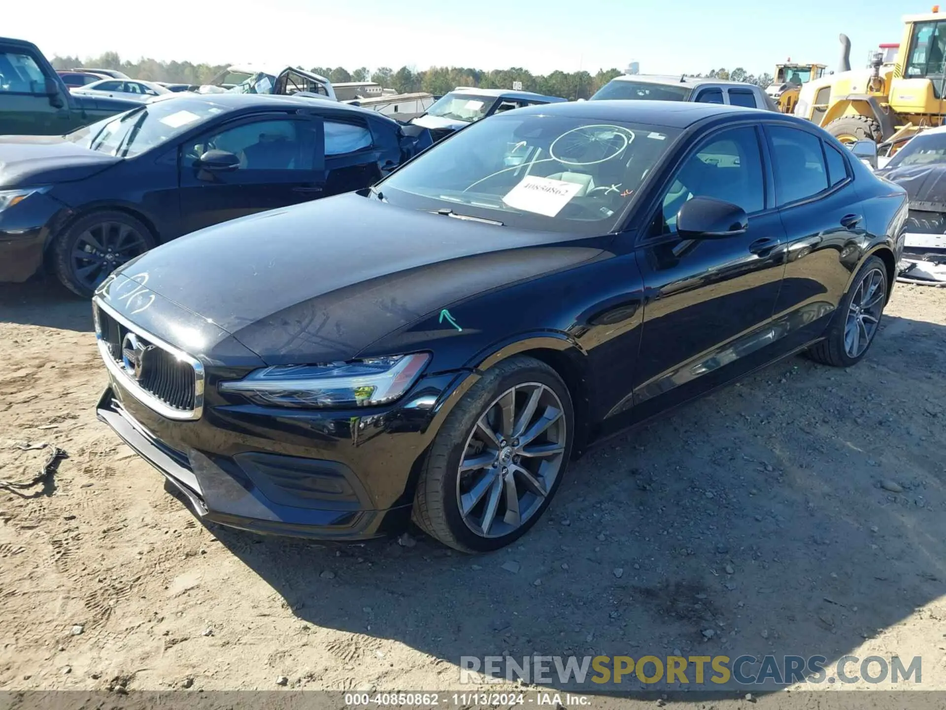 2 Photograph of a damaged car 7JR102FK6LG066266 VOLVO S60 2020