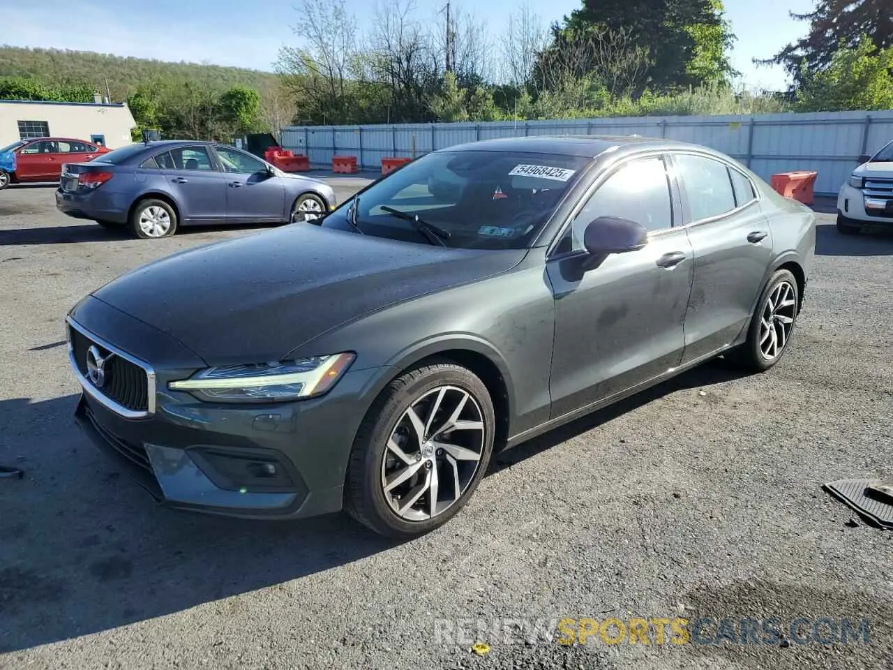 1 Photograph of a damaged car 7JR102FK8LG045144 VOLVO S60 2020