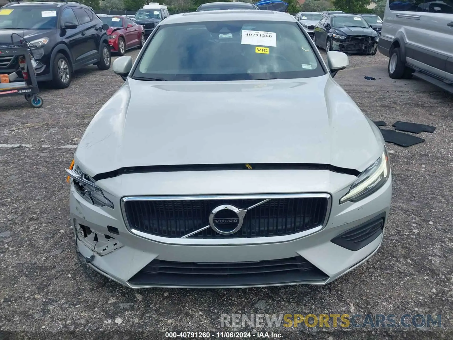 12 Photograph of a damaged car 7JR102FK9LG063765 VOLVO S60 2020