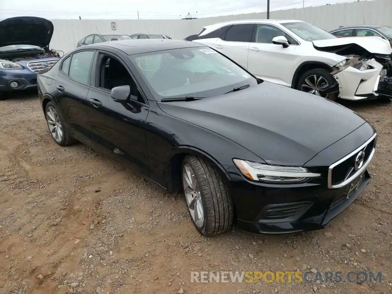 1 Photograph of a damaged car 7JRA22TK1LG043332 VOLVO S60 2020