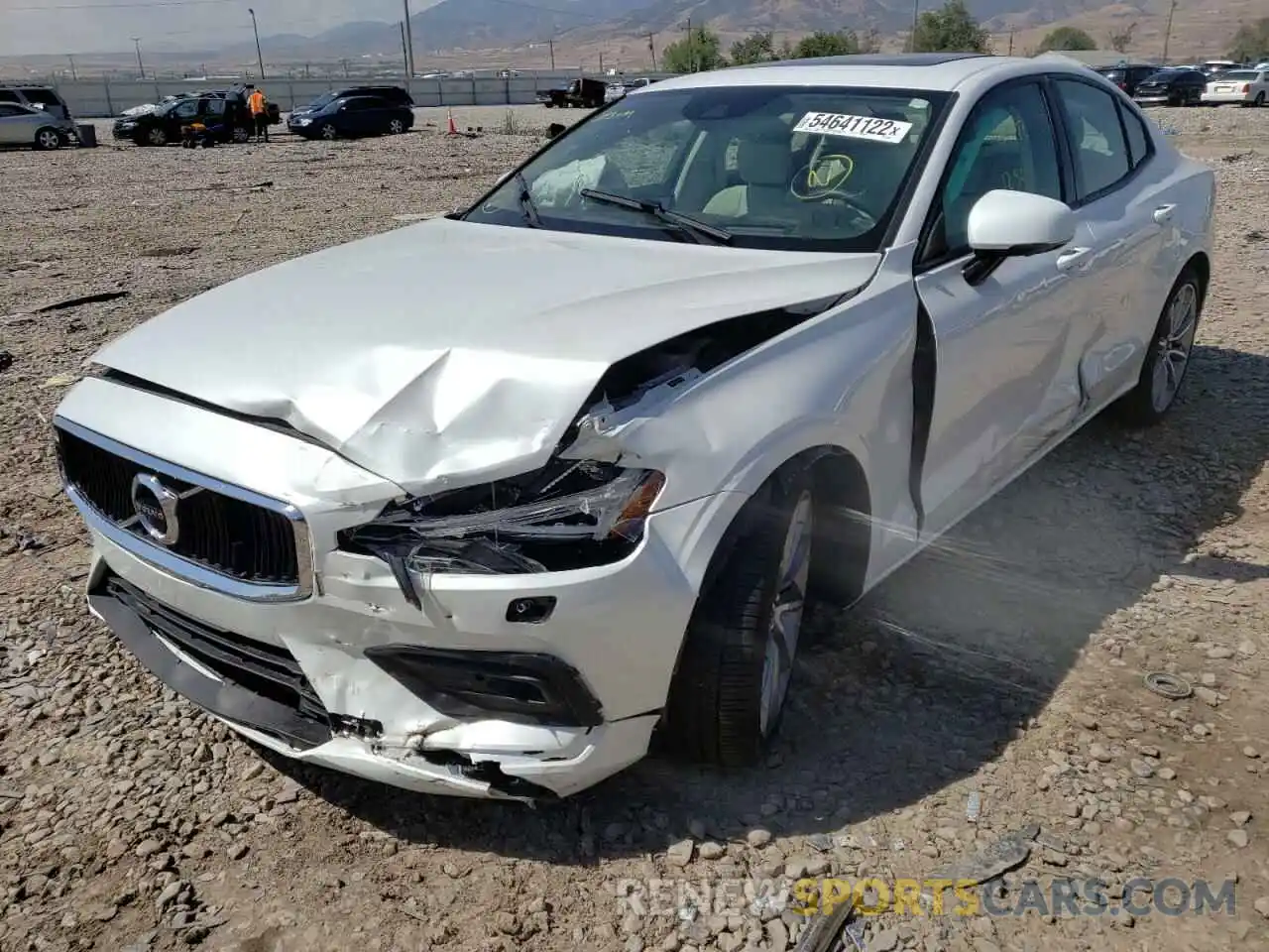 2 Photograph of a damaged car 7JRA22TK2LG045476 VOLVO S60 2020